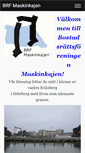 Mobile Screenshot of brfmaskinkajen.se